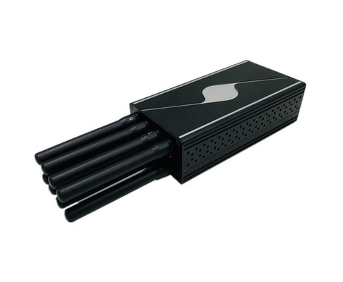 8 Antenna 3600mAh 2G 3G WiFi GPS Lojack Signal Jammer 1W